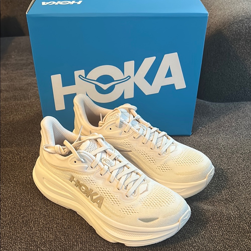 Hoka Women's Athletic Shoes In White